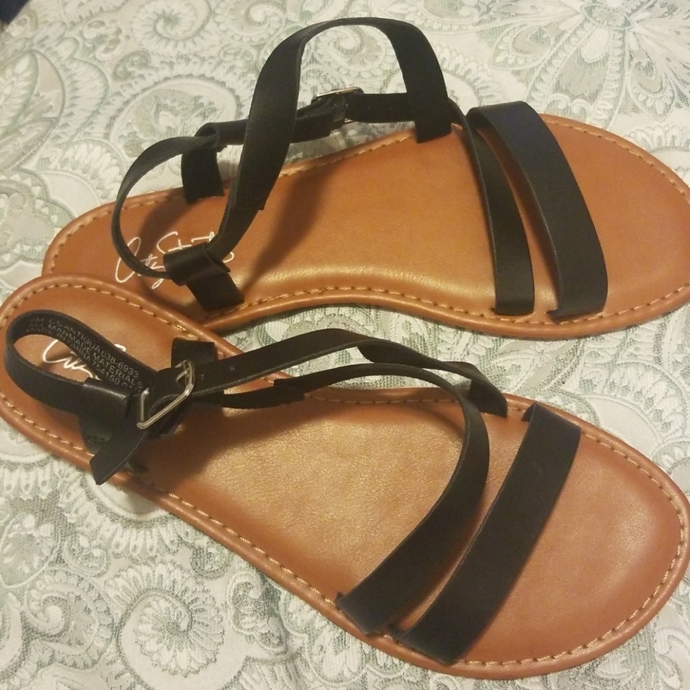Strappy sandals